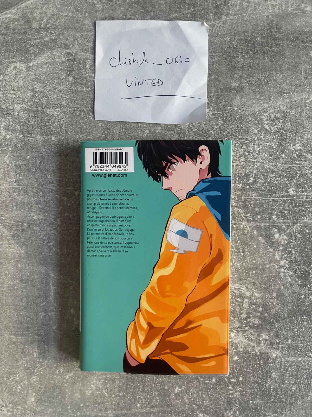 Manga Diablo machia tomo 2 en versión francesa. – photo 2